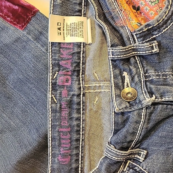 (E) Cruel Denim Blue Jeans Size 27 - Picture 3 of 7